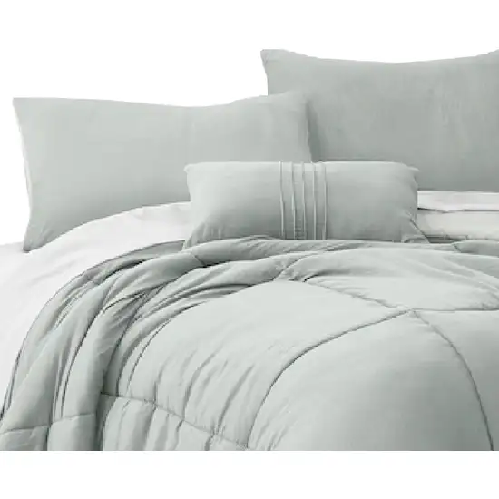 Alice 8 Piece California King Comforter Set, Light By The Urban Port Photo 2