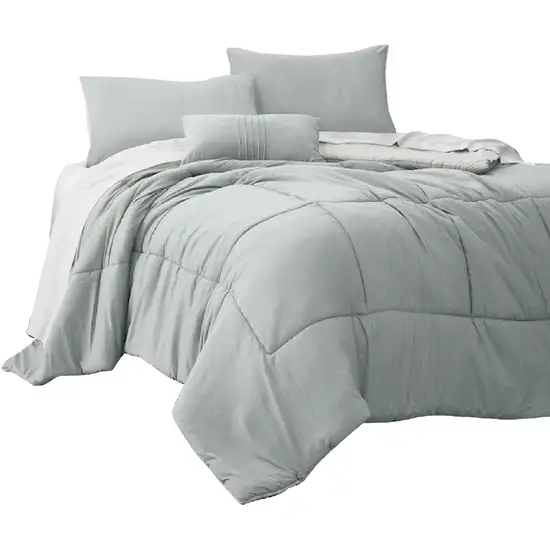 Alice 8 Piece California King Comforter Set, Light By The Urban Port Photo 1