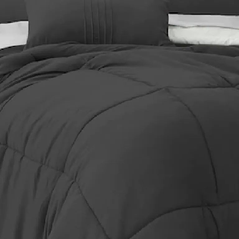 Alice 8 Piece Full Comforter Set, Soft Dark By The Urban Port Photo 3