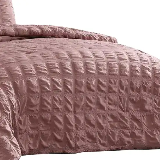 Alice 5 Piece King Comforter Set, Textured, The Urban Port Photo 4