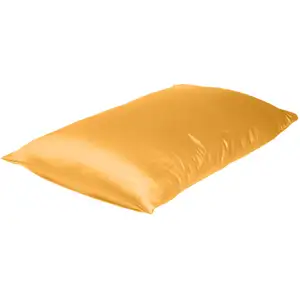 Photo of Apricot Dreamy Silky Satin King Size Pillowcase