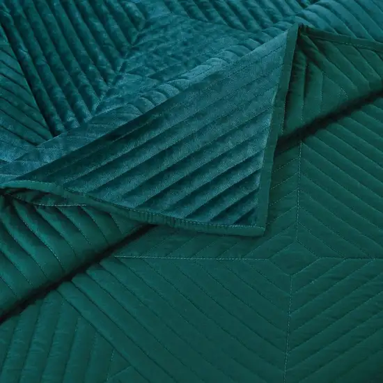 Bann 3 Piece King Quilt Set with Geometric Design Photo 4