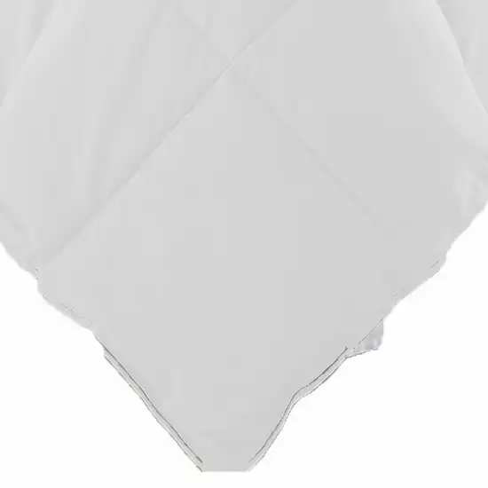 Beth Reversible Microfiber Queen Comforter, Squared Stitching Photo 4