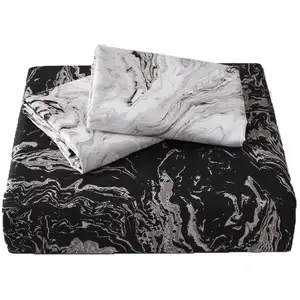 Photo of Microfiber 1400 Thread Count Machine Washable Duvet Cover Set