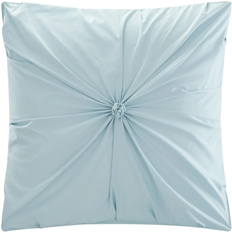 Blue Twin PolYester 180 Thread Count Washable Down Comforter Set Photo 3