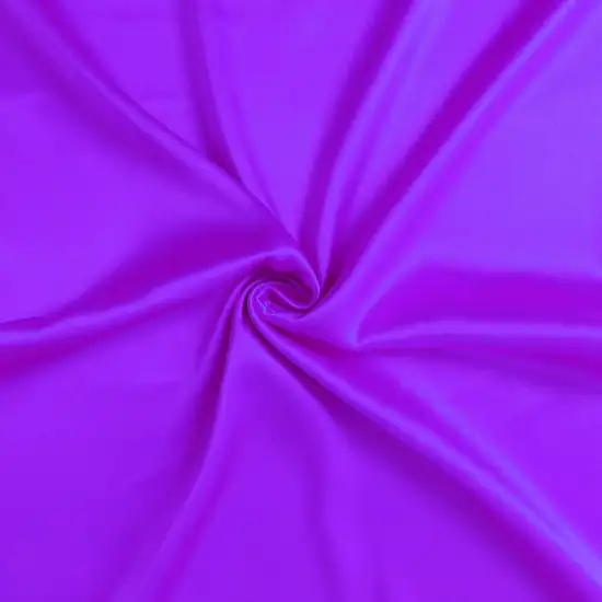 Bright Purple Dreamy Set Of 2 Silky Satin King Pillowcases Photo 9