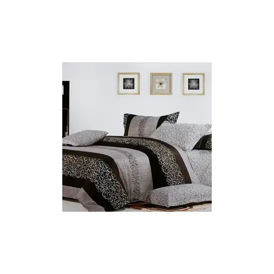 Charming Garret -  Luxury 4PC Comforter Set Combo 300GSM (Twin Size) Photo 2