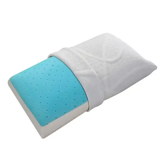 Cool Gel Memory Foam Queen Size Bed Pillow Photo 2