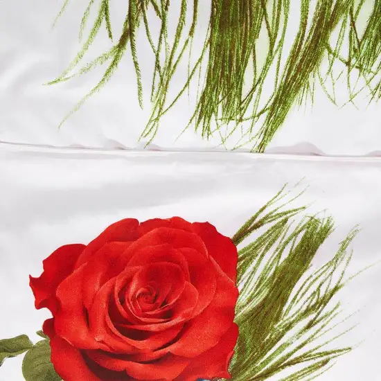 Duvet Cover Set, King Size Floral Bedding, Dolce Mela - Romeo DM711K Photo 2