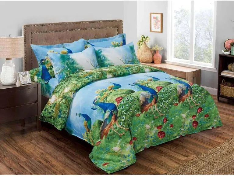 Duvet Cover Set, Size Pictorial Bedding, Dolce Mela - DM704K Photo 1