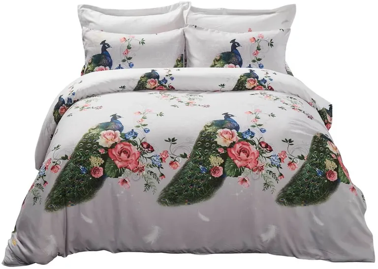 Duvet Cover Set, size Floral Bedding, Dolce Mela - DM706Q Photo 3