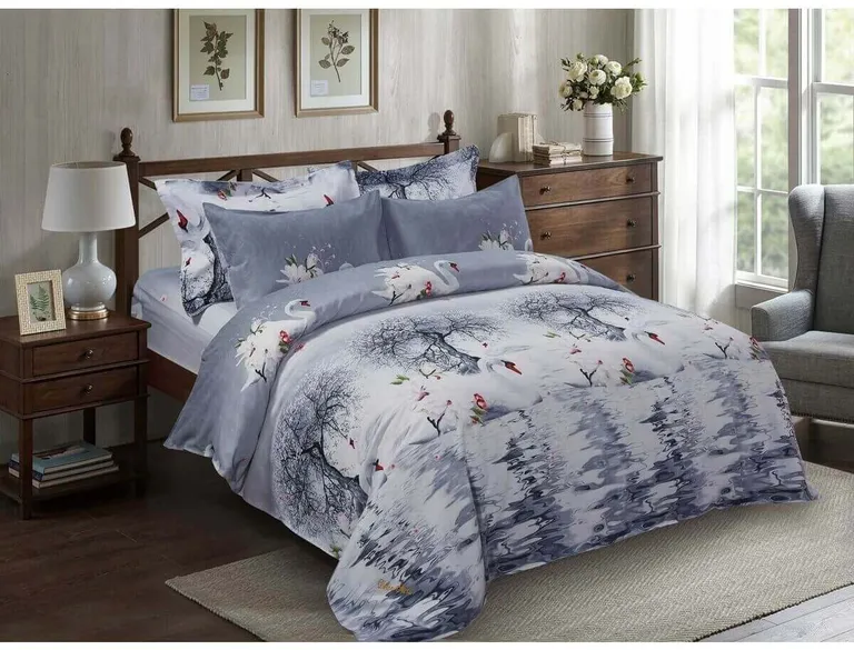 Duvet Cover Set, size Pictorial Bedding, Dolce Mela - DM705Q Photo 1