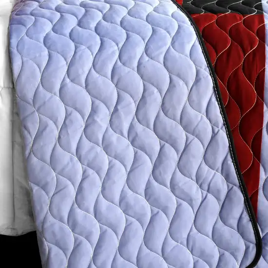 Elegant Voice -  Brand New Vermicelli-Quilted Patchwork Quilt Set Full/Queen Photo 4