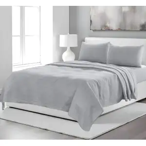 Photo of Four Piece Cloud Linen Sheet Set