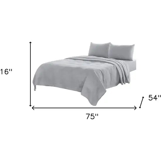 Four Piece Cloud Linen Sheet Set Photo 9