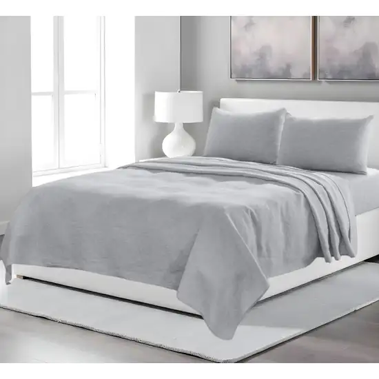 Four Piece Cloud Linen Sheet Set Photo 1