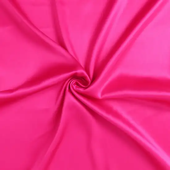 Fuchsia Dreamy Set Of 2 Silky Satin King Pillowcases Photo 9