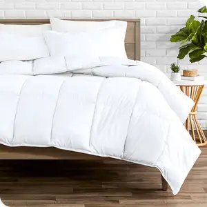 Photo of Full/Double Size All Season Super Soft Down Alternative Comforter Set White