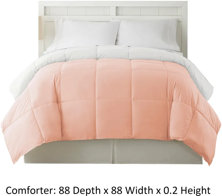 Genoa Queen Size Box Quilted Reversible Comforter The Urban Port Photo 4