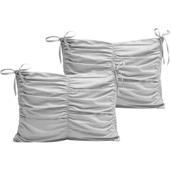 Gray King Polyester 180 Thread Count Washable Down Comforter Set Photo 3