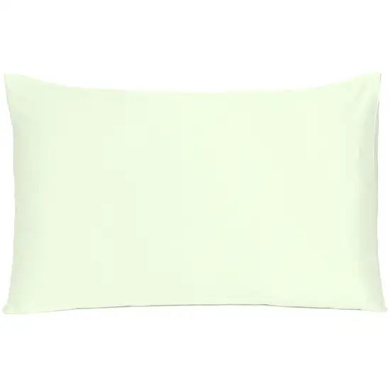 Ivory Dreamy Set Of 2 Silky Satin King Pillowcases Photo 2