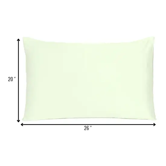 Ivory Dreamy Set Of 2 Silky Satin Standard Pillowcases Photo 8