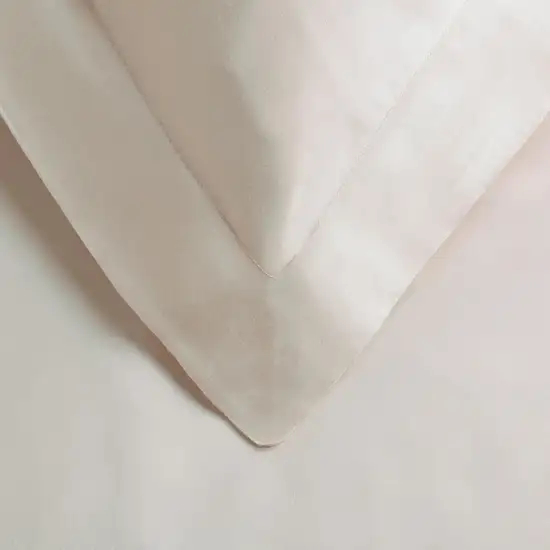 Ivory King Cotton Blend 300 Thread Count Washable Duvet Cover Set Photo 2