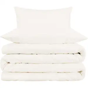 Photo of Ivory Queen Cotton Blend 1000 Thread Count Washable Duvet Cover Set