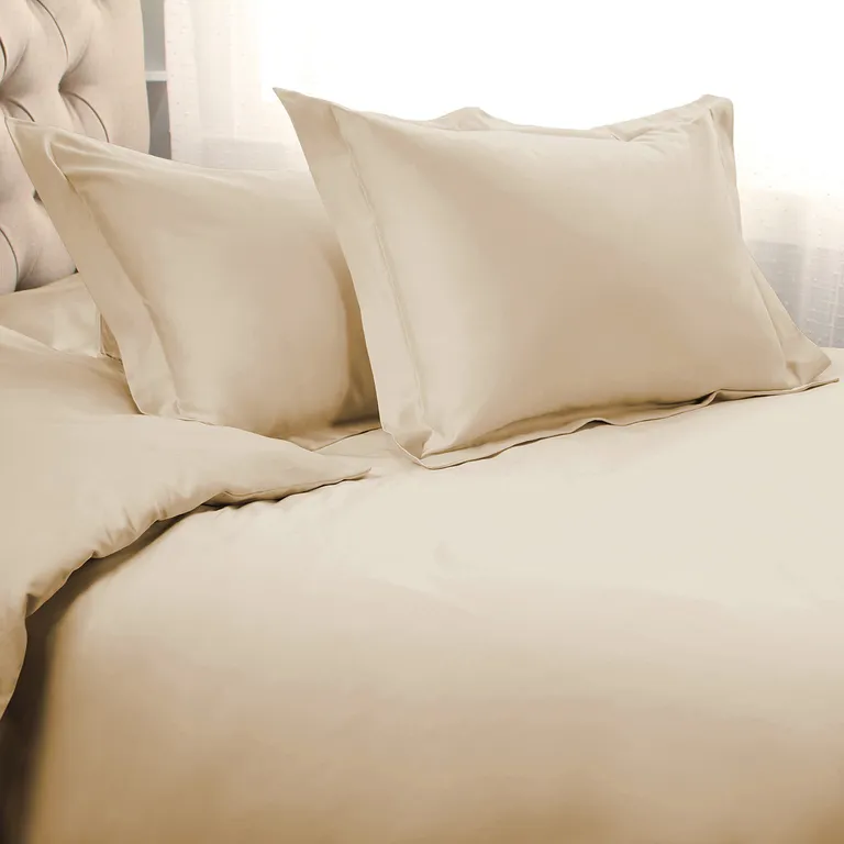 Queen Cotton Blend 1200 Thread Count Washable Duvet Cover Set Photo 3