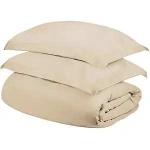 Photo of Queen Cotton Blend 300 Thread Count Washable Duvet Cover Set