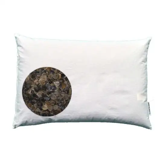 Japanese size 14 x 20 inch Organic Buckwheat Pillow Photo 1