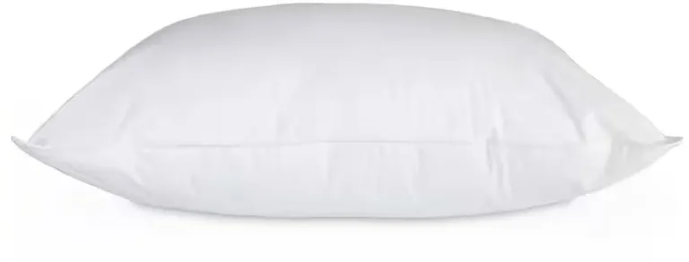 Jumbo Standard Cotton Bed Pillow with Down Alternative Polyester Fiber Fill Photo 3