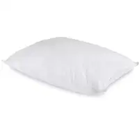 Photo of Jumbo Standard Cotton Bed Pillow with Down Alternative Polyester Fiber Fill