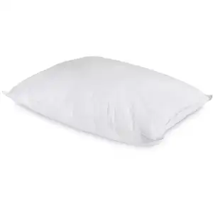 Photo of Jumbo Standard Cotton Bed Pillow with Down Alternative Polyester Fiber Fill