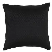 Photo of Kahn 26 Inch Hand Stitched Soft Sateen Euro Pillow Sham, Cotton Fill