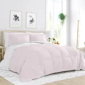 Photo of King/Cal King 3-Piece Microfiber Reversible Comforter Set