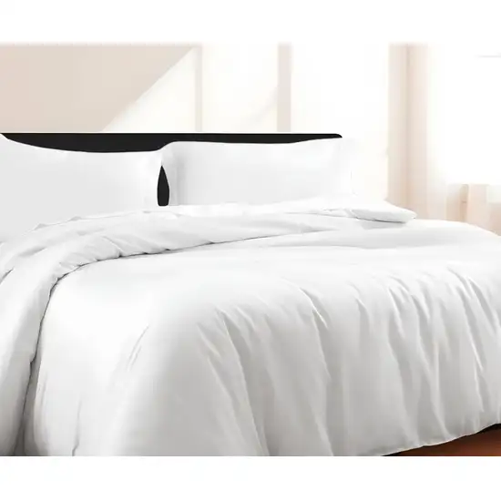 White King Cotton Blend 300 Thread Count Washable Duvet Cover Set Photo 1