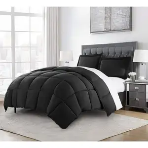 Photo of King Size Reversible Microfiber Down Alternative Comforter Set