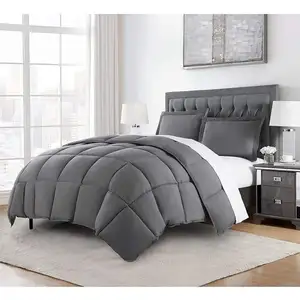 Photo of King Size Reversible Microfiber Down Alternative Comforter Set