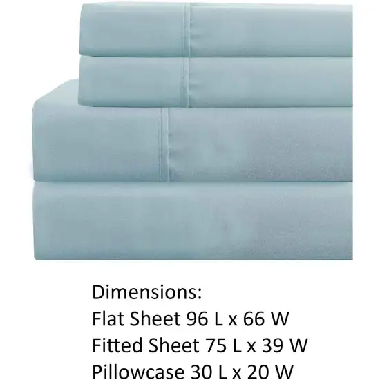 Lanester 3 Piece Polyester Twin Size Sheet Set The Urban Port Photo 3