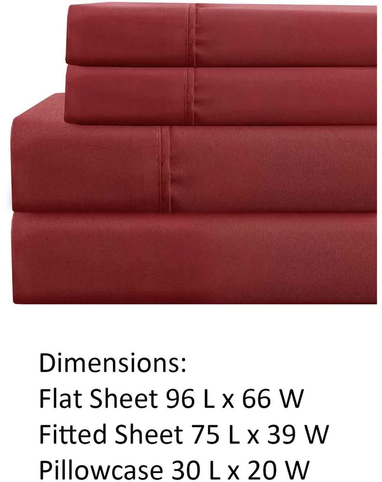 Lanester 3 Piece Polyester Twin Size Sheet Set The Urban Port Photo 3