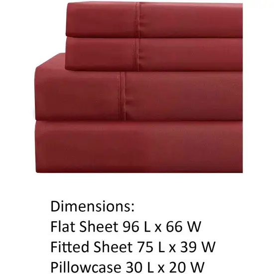 Lanester 3 Piece Polyester Twin Size Sheet Set The Urban Port Photo 3