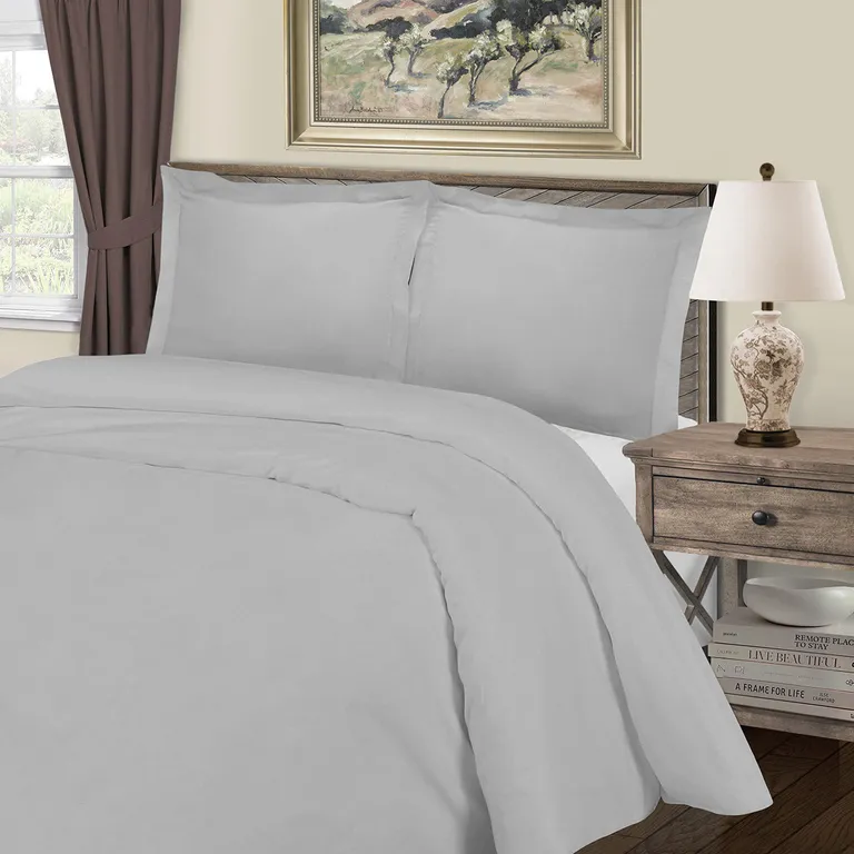 King Cotton Blend 1000 Thread Count Washable Duvet Cover Set Photo 4