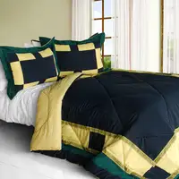 Photo of Light Impression - Quilted Patchwork Down Alternative Comforter Set (Full/Queen Size)
