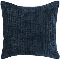 Photo of Lipa 26 Inch Square Hand Stitched Euro Pillow Sham, Rayon Velvet