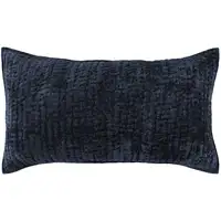 Photo of Lipa 20 x 36 Hand Stitched Lumbar King Pillow Sham, Rayon Velvet