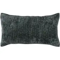 Photo of Lipa 20 x 36 Handmade Lumbar King Pillow Sham with Rayon Velvet