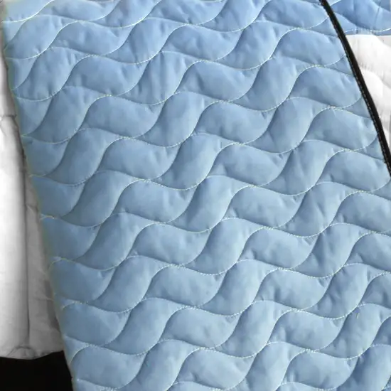 Macaron Relish -  3PC Vermicelli - Quilted Patchwork Quilt Set (Full/Queen Size) Photo 2