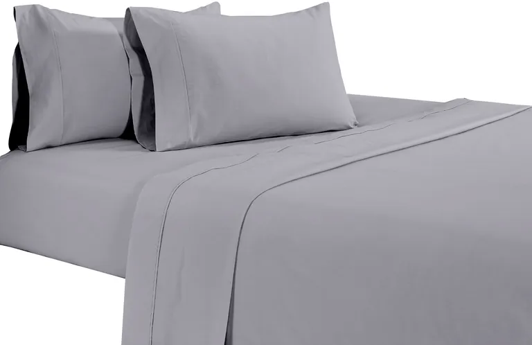 Matt 4 Piece California King Bed Sheet Set, Soft Organic Cotton Photo 1