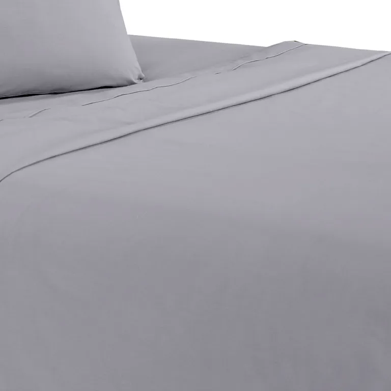 Matt 4 Piece California King Bed Sheet Set, Soft Organic Cotton Photo 4